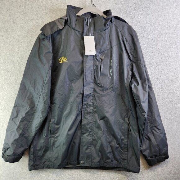 tezo Other - Tezo Ski Jacket Mens M Black Focus On Waterproof Windproof Durable Breathable